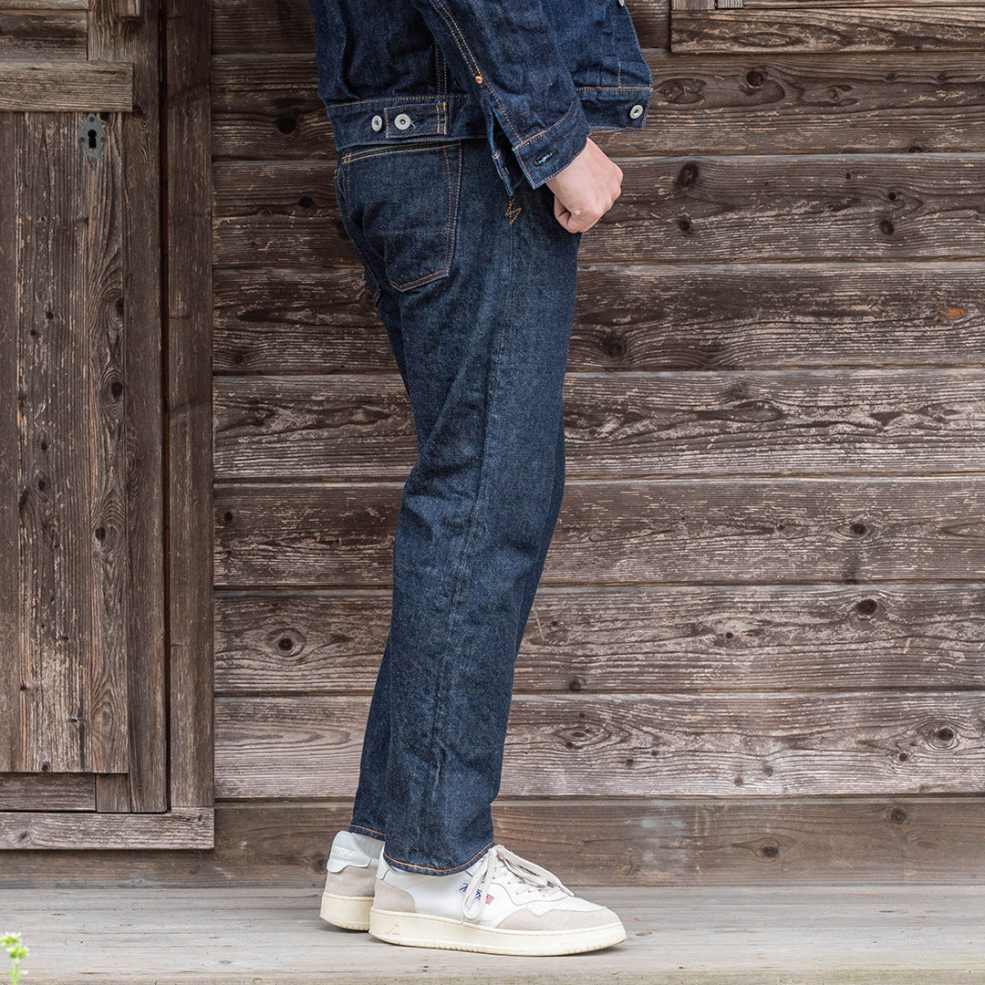 Lot.1990 No.1 Regular Straight Fit Jeans with Heritage Denim (Washed)【レギュラーストレート/ヘリテージデニム/ワンウォッシュ】
