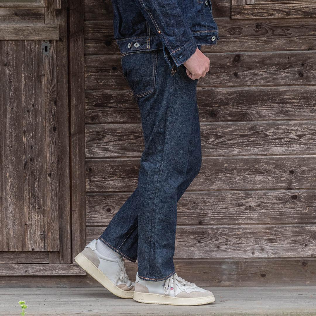 Lot.1990 No.1 Regular Straight Fit Jeans with Heritage Denim (Washed)【レギュラーストレート/ヘリテージデニム/ワンウォッシュ】