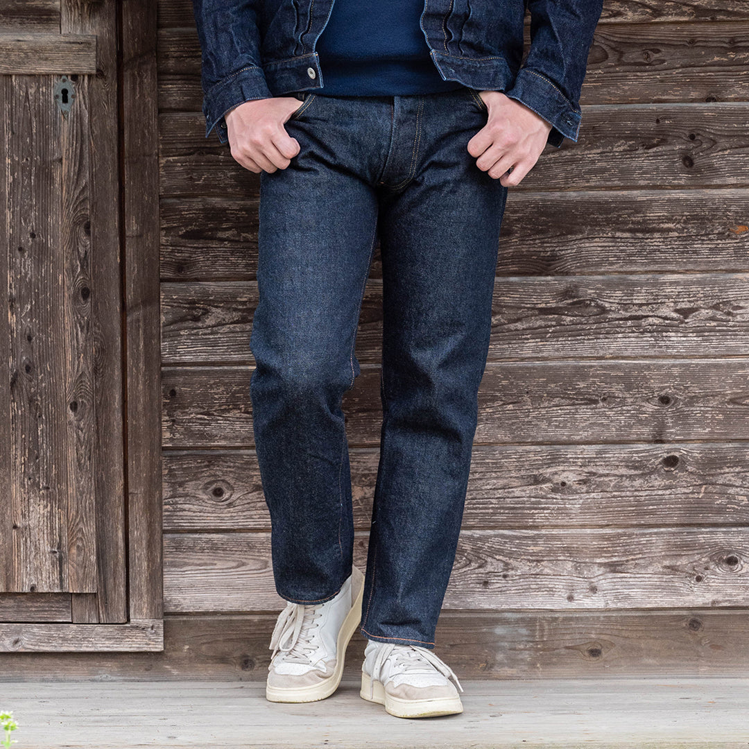 Lot.1990 No.1 Regular Straight Fit Jeans with Heritage Denim (Raw and Rigid)【レギュラーストレート/ヘリテージデニム/ノンウォッシュ】