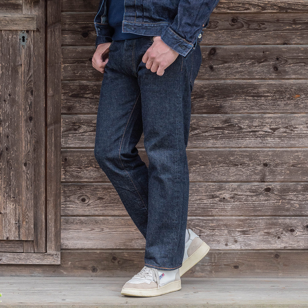 Lot.1990 No.1 Regular Straight Fit Jeans with Heritage Denim (Washed)【レギュラーストレート/ヘリテージデニム/ワンウォッシュ】