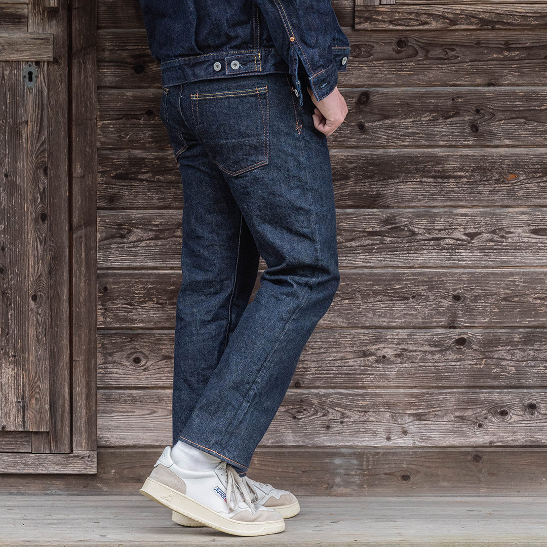 Lot.1990 No.1 Regular Straight Fit Jeans with Heritage Denim (Washed)【レギュラーストレート/ヘリテージデニム/ワンウォッシュ】