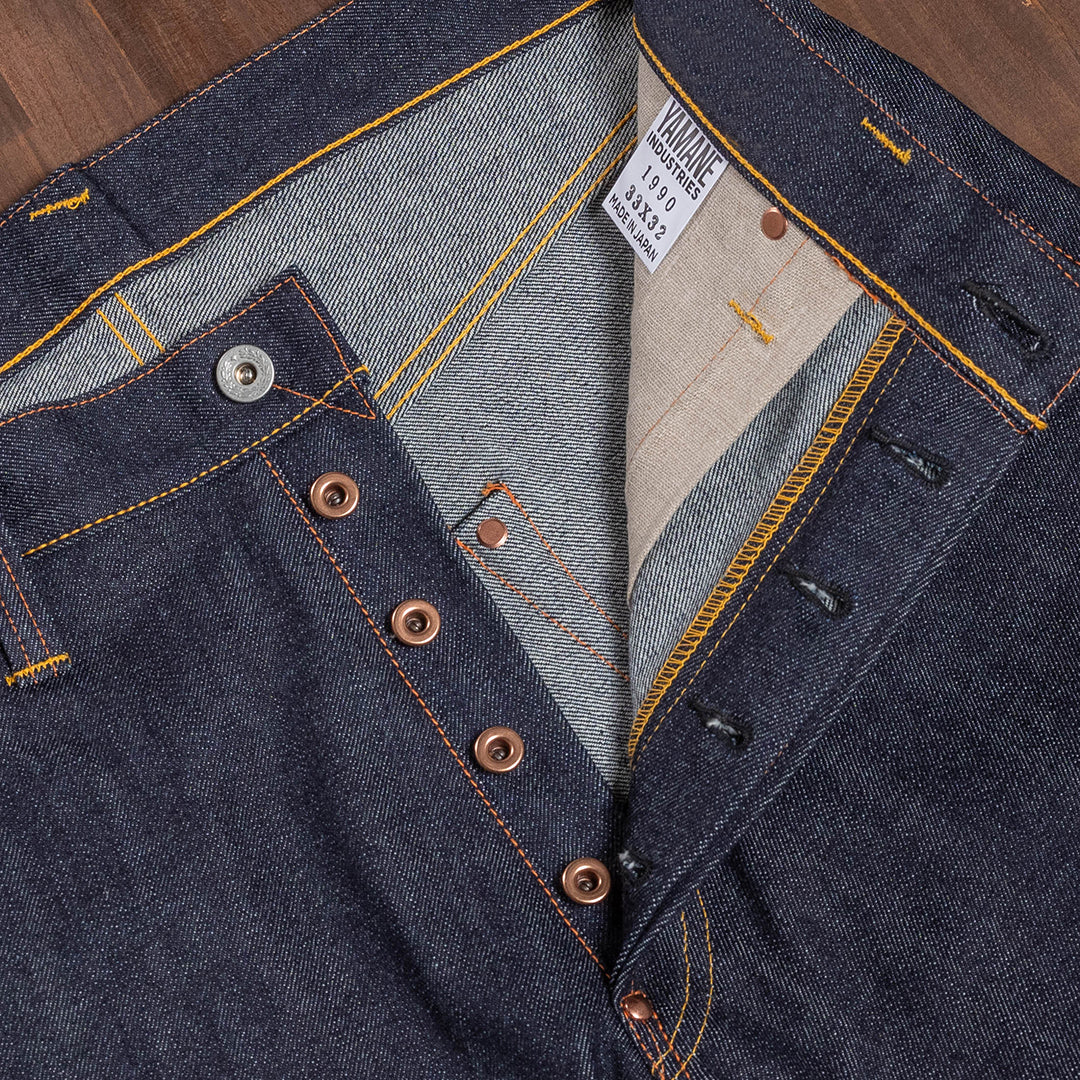 Lot.1990 No.2 Regular Straight Fit Jeans with Modern Denim (Washed)【レギュラーストレート/モダンデニム/ワンウォッシュ】