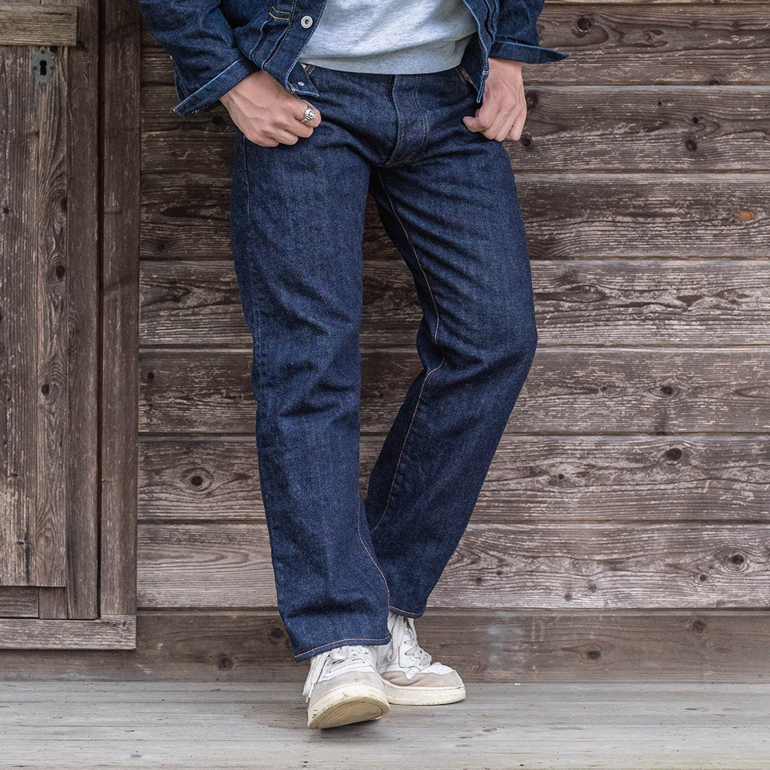 Lot.1990 No.2 Regular Straight Fit Jeans with Modern Denim (Washed)【レギュラーストレート/モダンデニム/ワンウォッシュ】