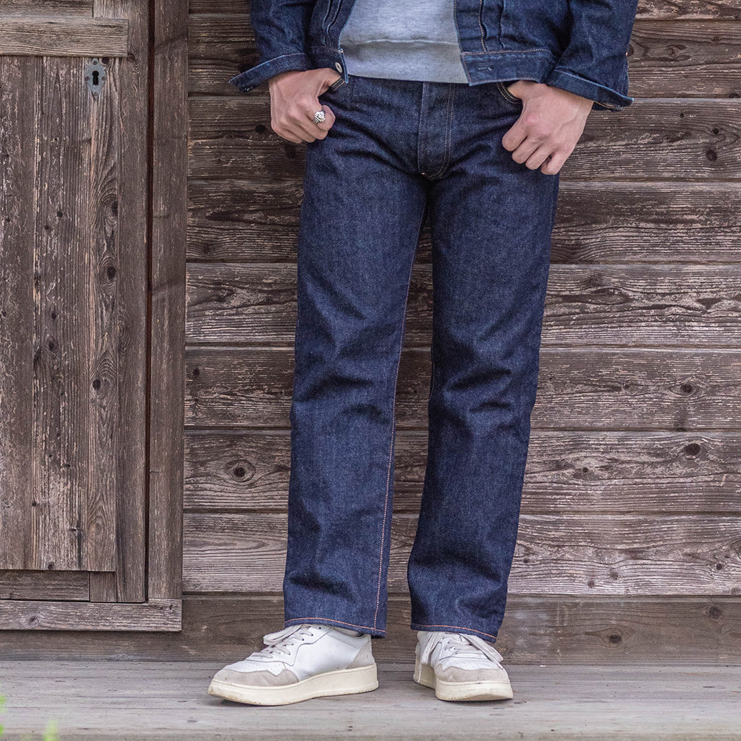 Lot.1990 No.2 Regular Straight Fit Jeans with Modern Denim (Washed)【レギュラーストレート/モダンデニム/ワンウォッシュ】