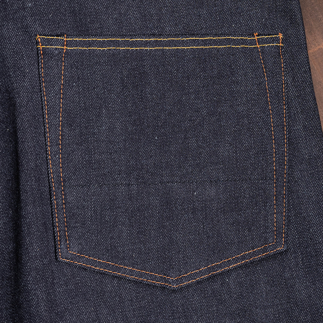 【限定生産】Lot.1990 "Ginjyo" Regular Straight Fit Jeans with 15oz Heavy Wgt Denim (Washed) 【レギュラーストレート/吟醸/15oz/ヘビーウェイトデニム/ワンウォッシュ】