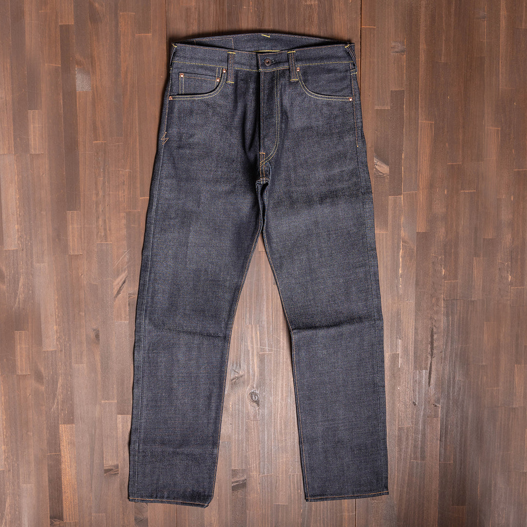 【限定生産】Lot.1990 "Dai-Ginjyo" Regular Straight Fit Jeans with 15.5oz Heavy Wgt Slub Denim (Washed) 【レギュラーストレート/大吟醸/15.5oz/ヘビーウェイト/スラブデニム/ワンウォッシュ】