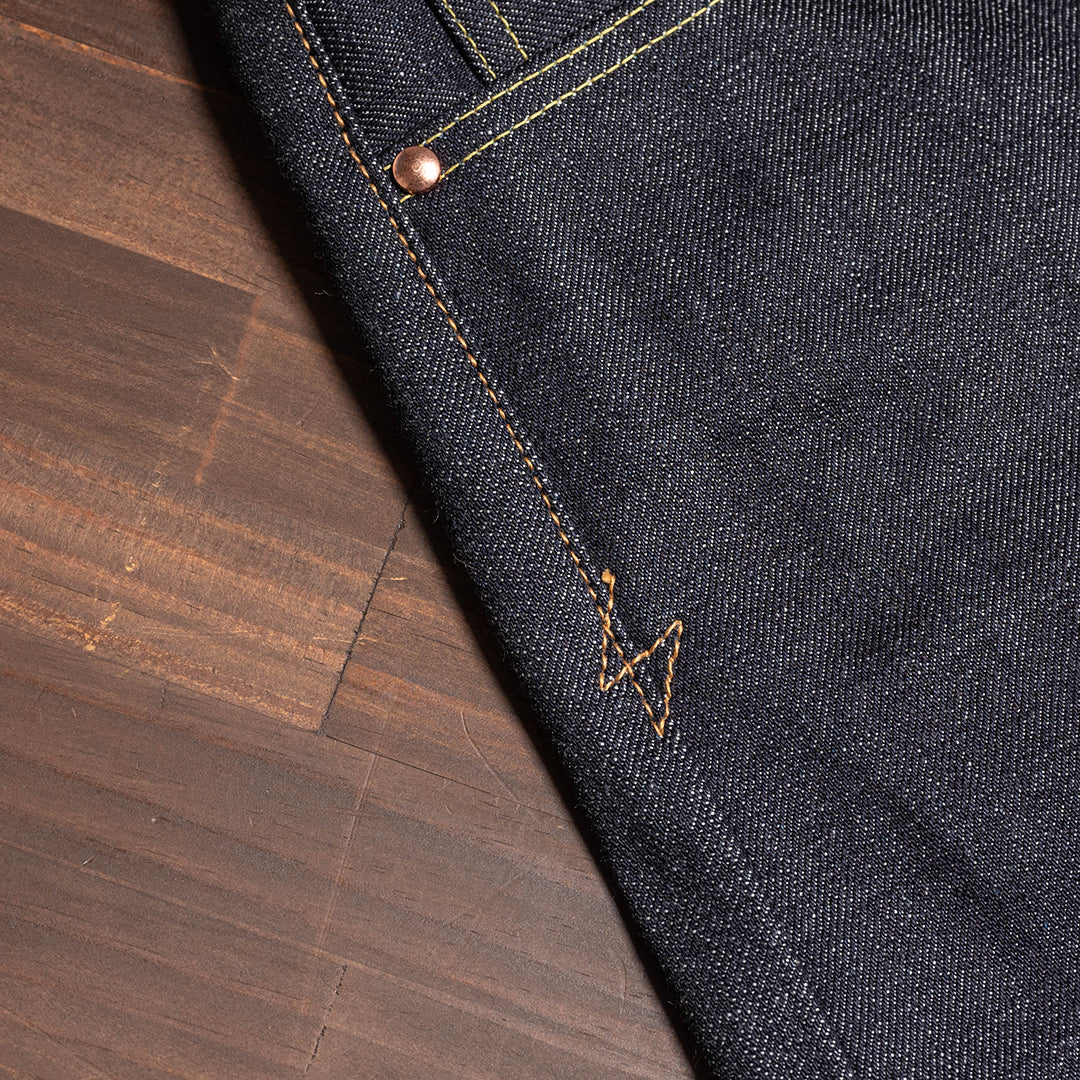 【限定生産】Lot.1990 "Dai-Ginjyo" Regular Straight Fit Jeans with 15.5oz Heavy Wgt Slub Denim (Washed) 【レギュラーストレート/大吟醸/15.5oz/ヘビーウェイト/スラブデニム/ワンウォッシュ】