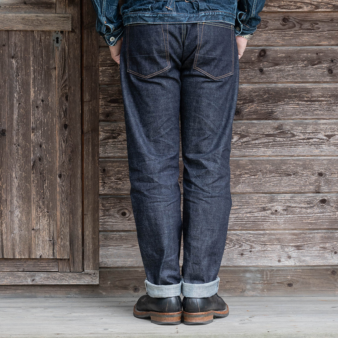 【限定生産】Lot.1990 "Dai-Ginjyo" Regular Straight Fit Jeans with 15.5oz Heavy Wgt Slub Denim (Washed) 【レギュラーストレート/大吟醸/15.5oz/ヘビーウェイト/スラブデニム/ワンウォッシュ】