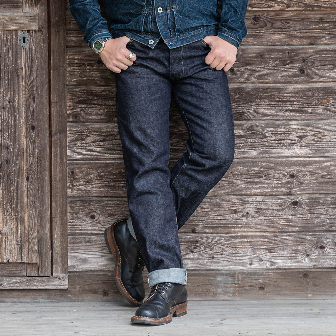 【限定生産】Lot.1990 "Dai-Ginjyo" Regular Straight Fit Jeans with 15.5oz Heavy Wgt Slub Denim (Raw and Rigid) 【レギュラーストレート/大吟醸/15.5ozヘビーウェイト/スラブデニム/ノンウォッシュ】