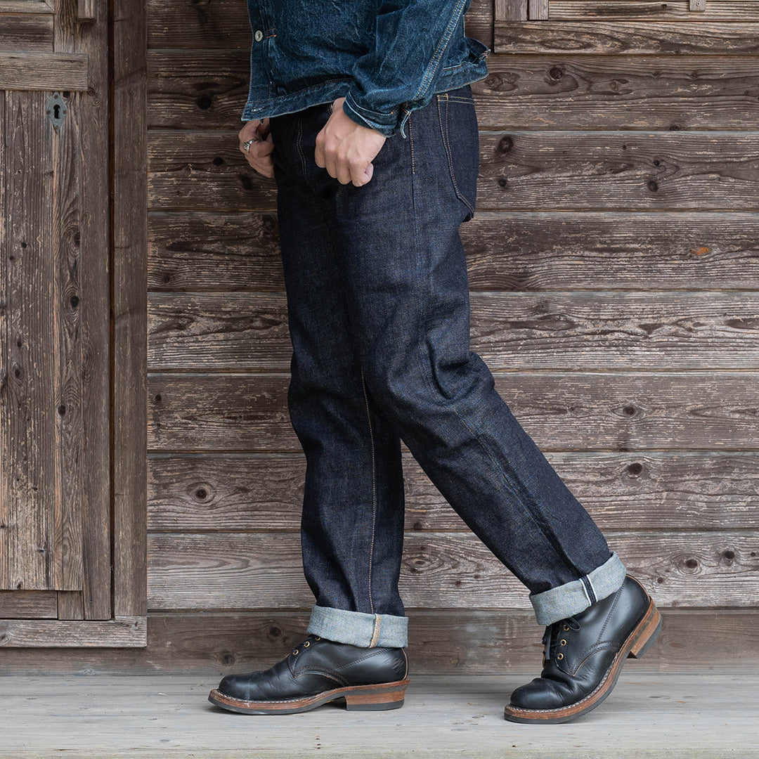 【限定生産】Lot.1990 "Dai-Ginjyo" Regular Straight Fit Jeans with 15.5oz Heavy Wgt Slub Denim (Raw and Rigid) 【レギュラーストレート/大吟醸/15.5ozヘビーウェイト/スラブデニム/ノンウォッシュ】