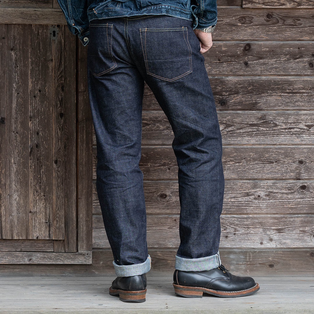 【限定生産】Lot.1990 "Dai-Ginjyo" Regular Straight Fit Jeans with 15.5oz Heavy Wgt Slub Denim (Washed) 【レギュラーストレート/大吟醸/15.5oz/ヘビーウェイト/スラブデニム/ワンウォッシュ】
