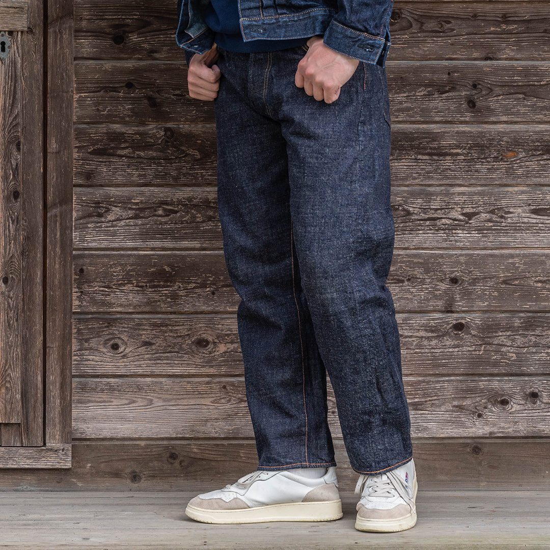 Lot.1991 No.0 Classic Straight Fit Jeans with Heavy-Slub Artistic Denim (Raw and Rigid)【クラシックストレート/ヘビースラブ/アーティスティックデニム/ノンウォッシュ】