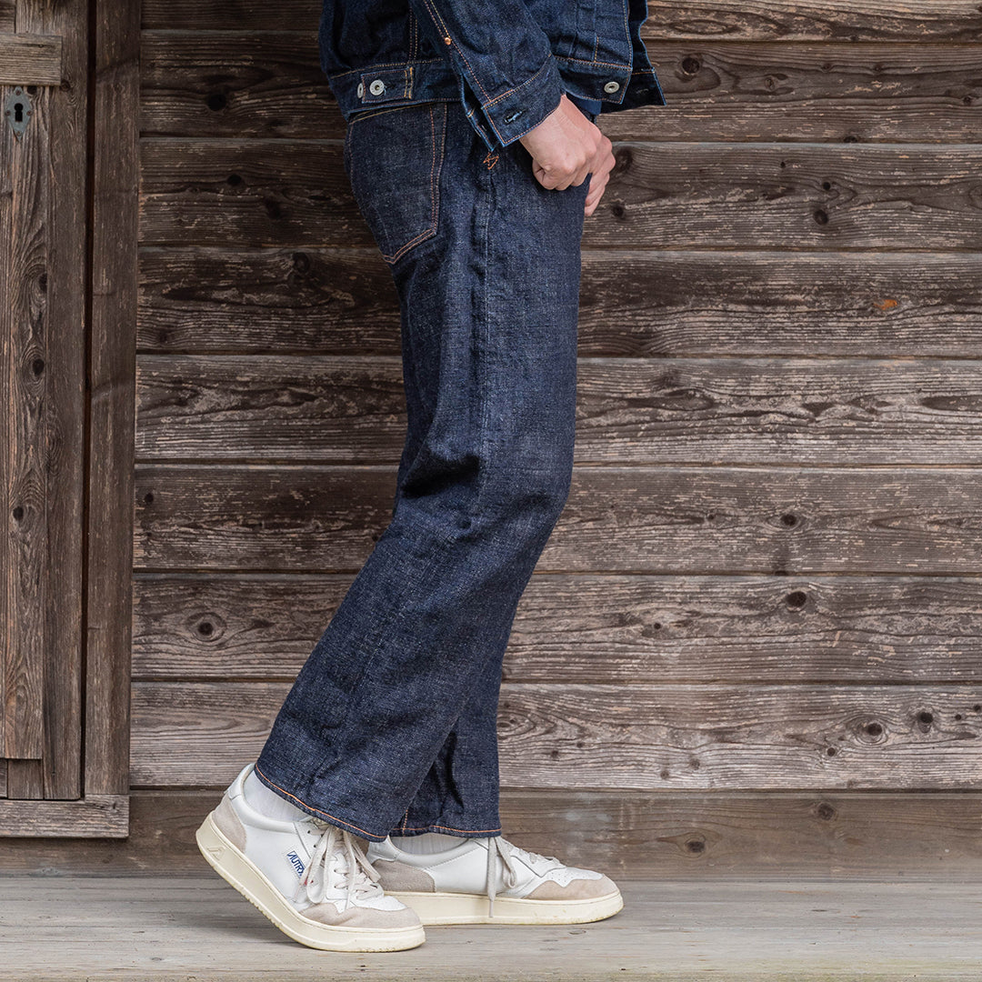 Lot.1991 No.0 Classic Straight Fit Jeans with Heavy-Slub Artistic Denim (Raw and Rigid)【クラシックストレート/ヘビースラブ/アーティスティックデニム/ノンウォッシュ】