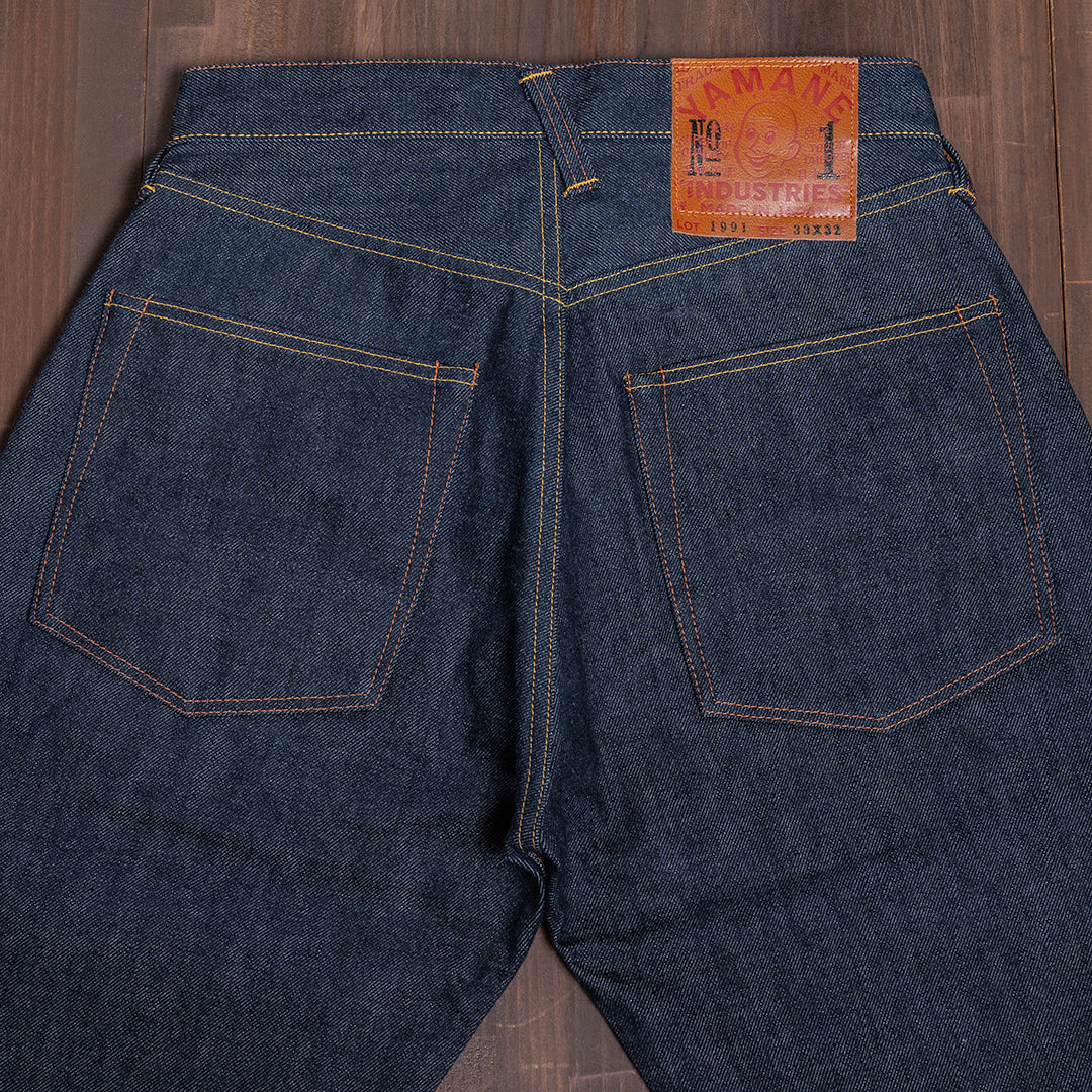 Lot.1991 No.1 Classic Straight Fit Jeans with Heritage Denim (Raw and Rigid)【クラシックストレート/ヘリテージデニム/ノンウォッシュ】