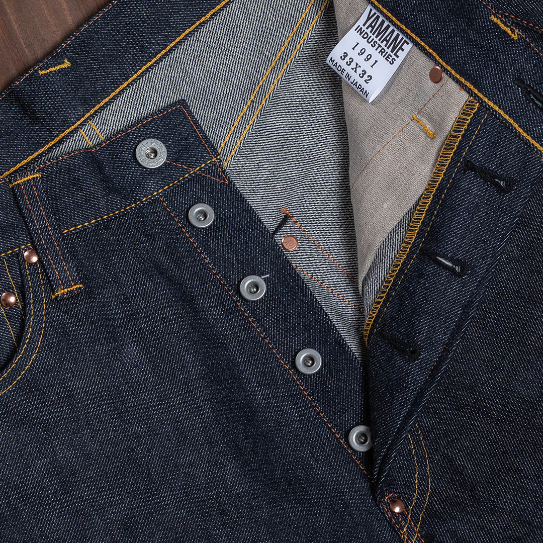 Lot.1991 No.1 Classic Straight Fit Jeans with Heritage Denim (Raw and Rigid)【クラシックストレート/ヘリテージデニム/ノンウォッシュ】