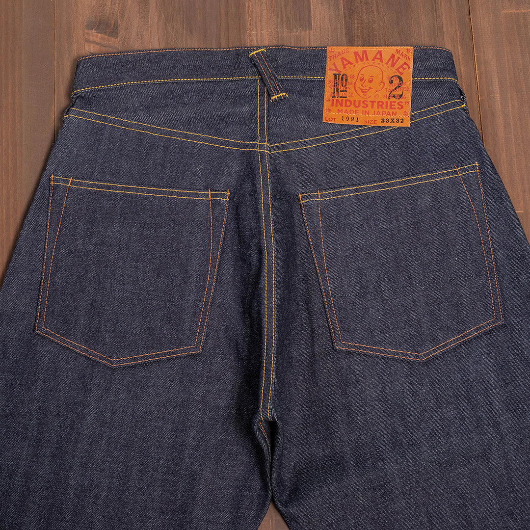 Lot.1991 No.2 Classic Straight Fit Jeans with Modern Denim (Raw and Rigid)【クラシックストレート/モダンデニム/ノンウォッシュ】