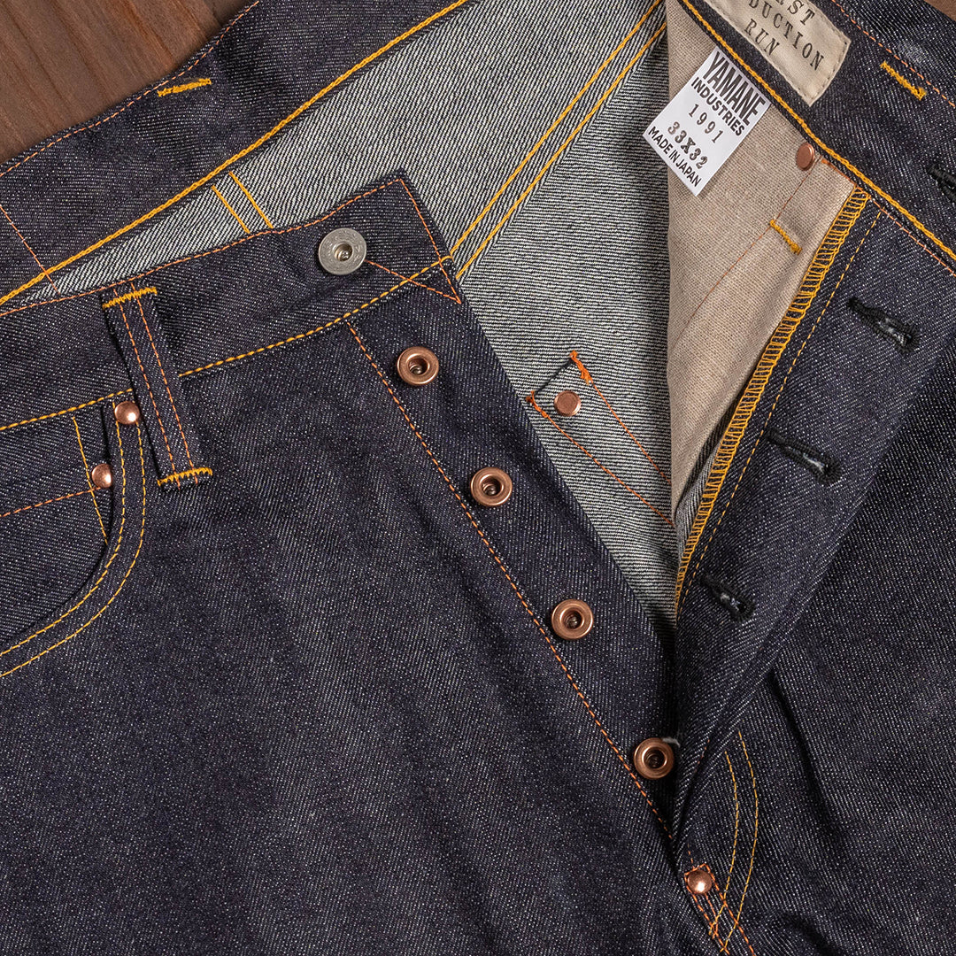 Lot.1991 No.2 Classic Straight Fit Jeans with Modern Denim (Washed) 【クラシックストレート/モダンデニム/ワンウォッシュ】