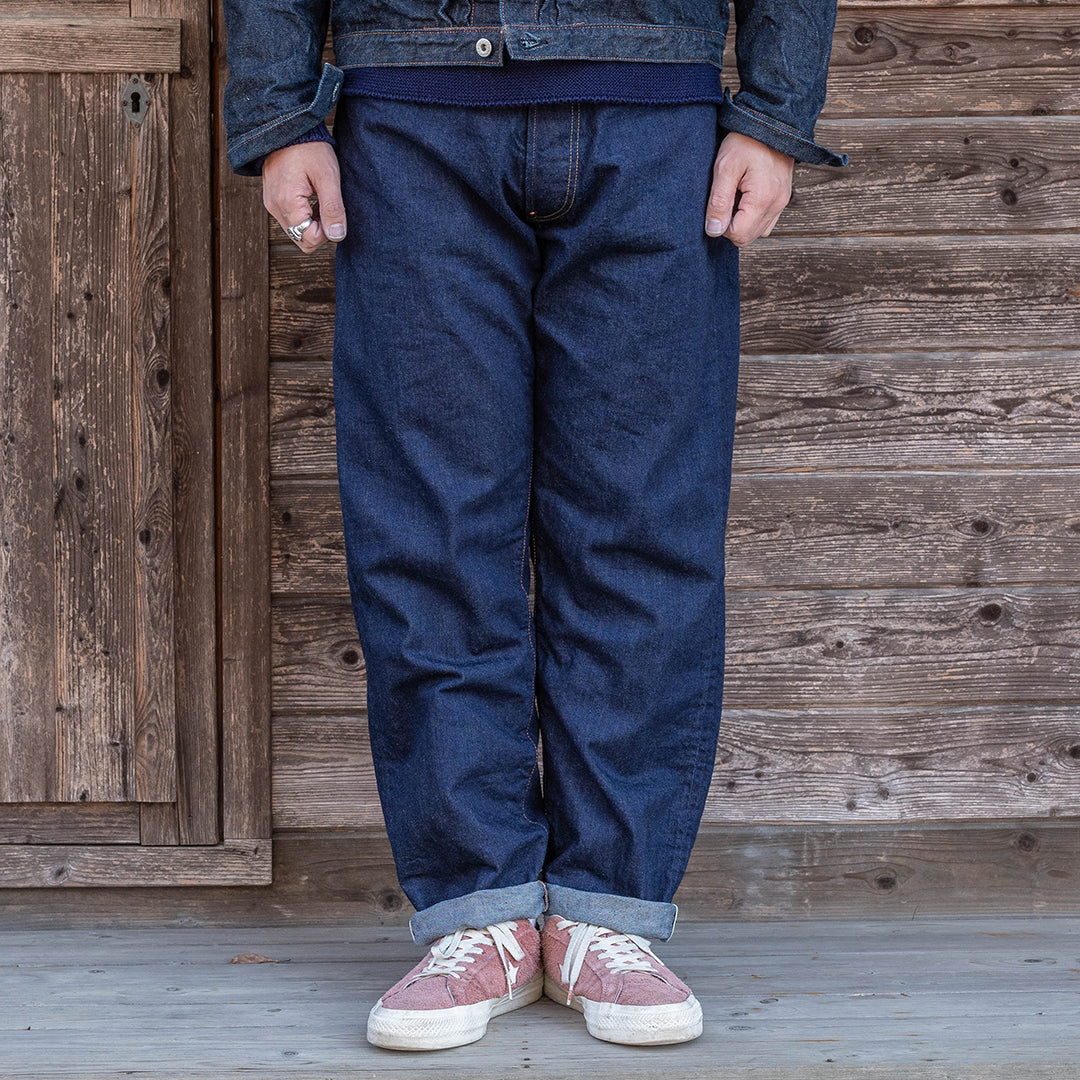 【限定生産】Lot.1991 "Sakura (Cherry Blossoms)" Classic Straight Fit Jeans with 13oz Spring Denim (Raw and Rigid) 【クラシックストレート/さくら/13oz/スプリングデニム/ノンウォッシュ】