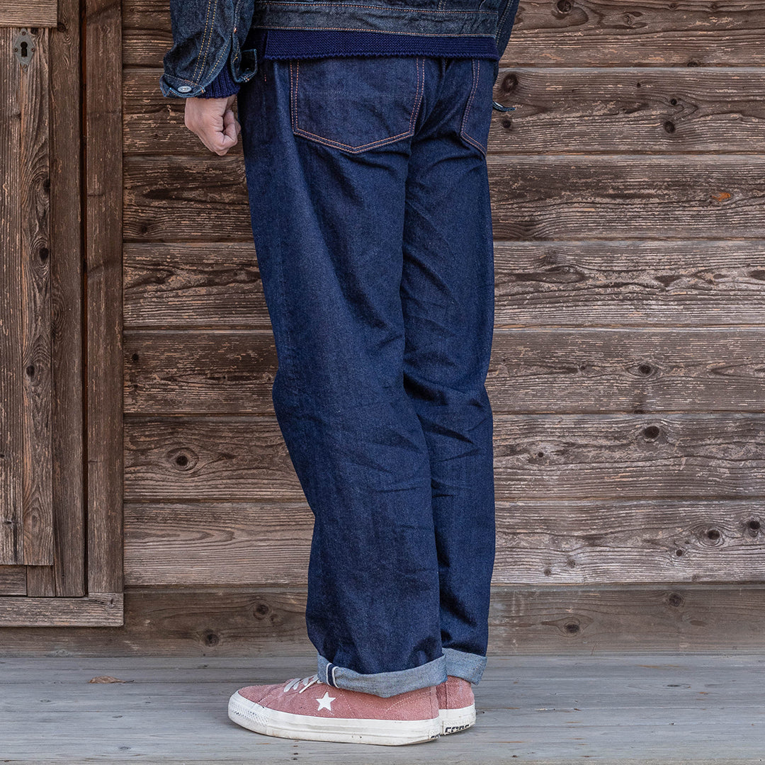 【限定生産】Lot.1991 "Sakura (Cherry Blossoms)" Classic Straight Fit Jeans with 13oz Spring Denim (Raw and Rigid) 【クラシックストレート/さくら/13oz/スプリングデニム/ノンウォッシュ】