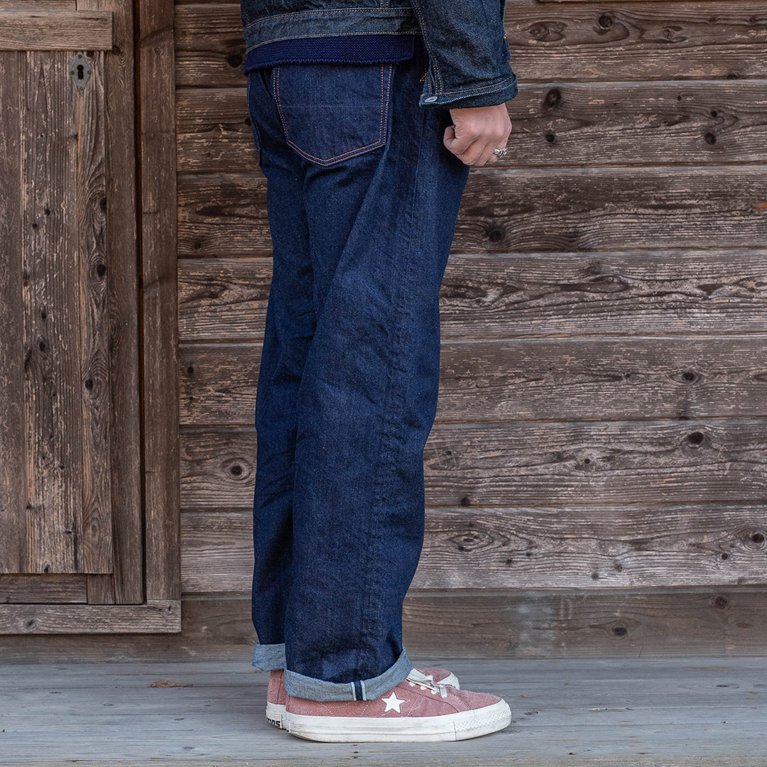 【限定生産】Lot.1991 "Sakura (Cherry Blossoms)" Classic Straight Fit Jeans with 13oz Spring Denim (Washed) 【クラシックストレート/さくら/13oz/スプリングデニム/ワンウォッシュ】