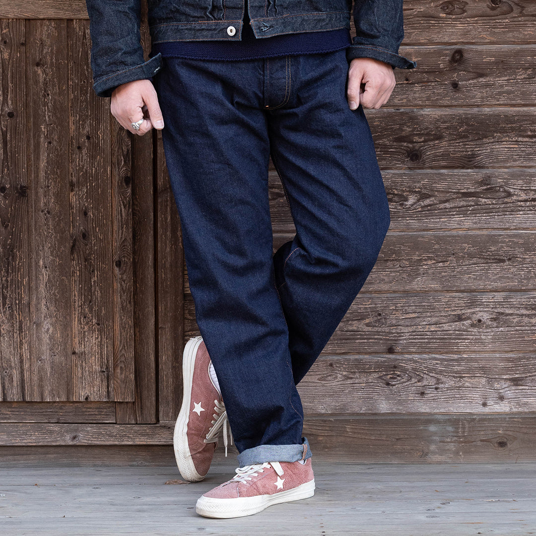 【限定生産】Lot.1991 "Sakura (Cherry Blossoms)" Classic Straight Fit Jeans with 13oz Spring Denim (Raw and Rigid) 【クラシックストレート/さくら/13oz/スプリングデニム/ノンウォッシュ】
