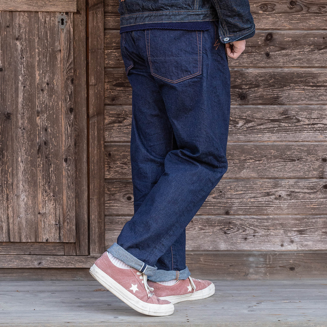 【限定生産】Lot.1991 "Sakura (Cherry Blossoms)" Classic Straight Fit Jeans with 13oz Spring Denim (Raw and Rigid) 【クラシックストレート/さくら/13oz/スプリングデニム/ノンウォッシュ】