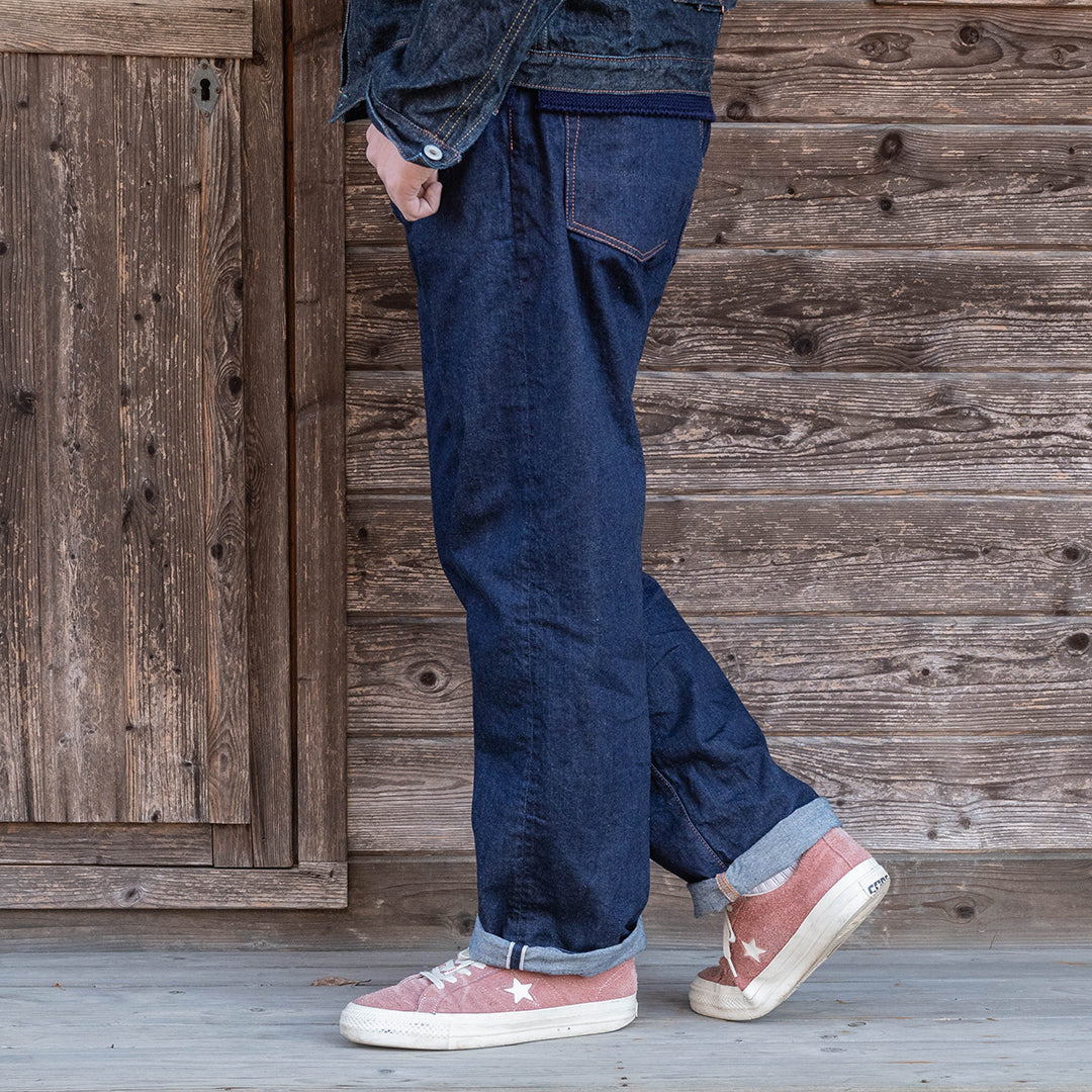 【限定生産】Lot.1991 "Sakura (Cherry Blossoms)" Classic Straight Fit Jeans with 13oz Spring Denim (Washed) 【クラシックストレート/さくら/13oz/スプリングデニム/ワンウォッシュ】