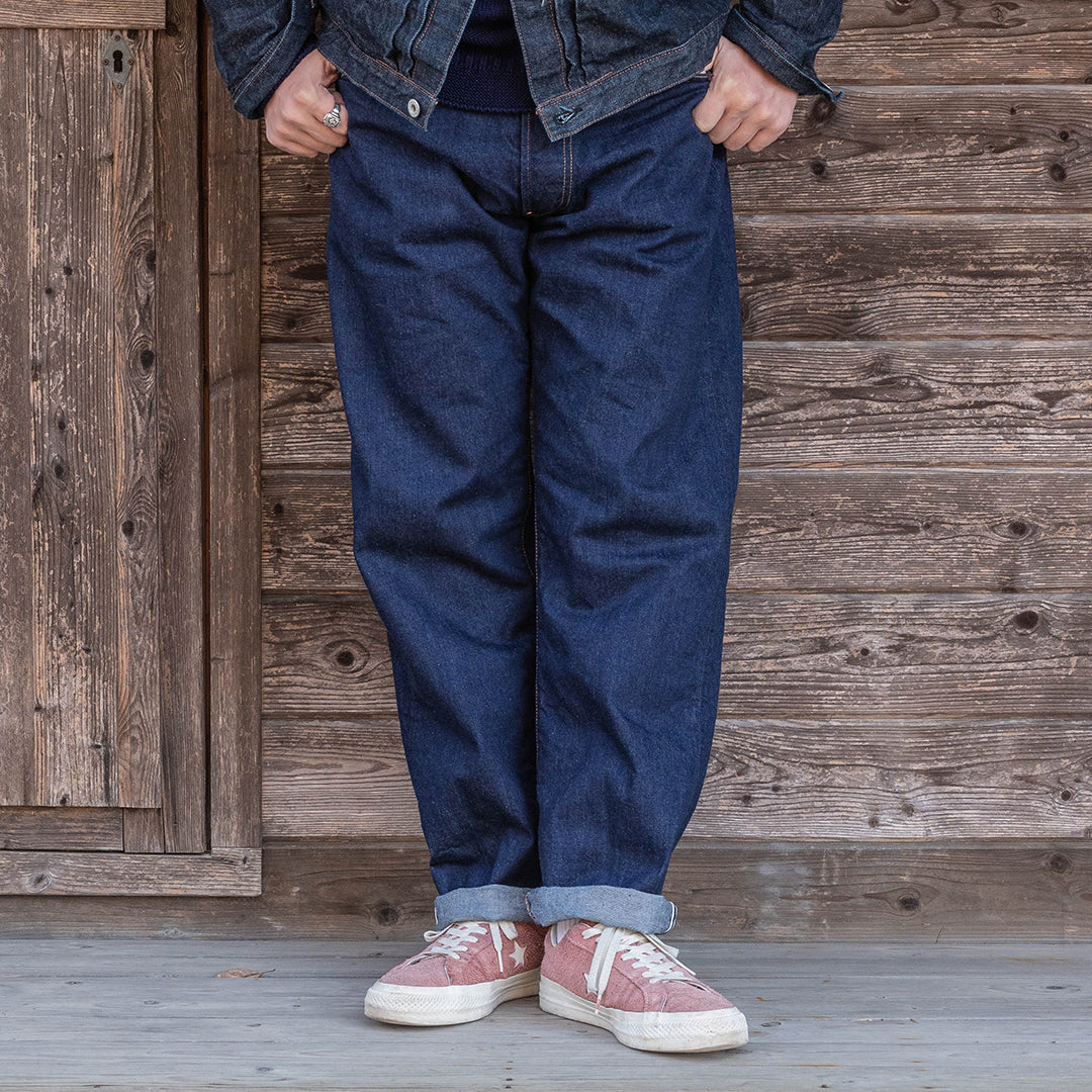 【限定生産】Lot.1991 "Sakura (Cherry Blossoms)" Classic Straight Fit Jeans with 13oz Spring Denim (Washed) 【クラシックストレート/さくら/13oz/スプリングデニム/ワンウォッシュ】