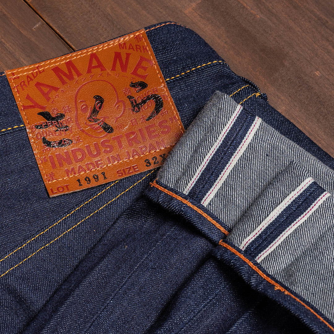【限定生産】Lot.1991 "Sakura (Cherry Blossoms)" Classic Straight Fit Jeans with 13oz Spring Denim (Raw and Rigid) 【クラシックストレート/さくら/13oz/スプリングデニム/ノンウォッシュ】