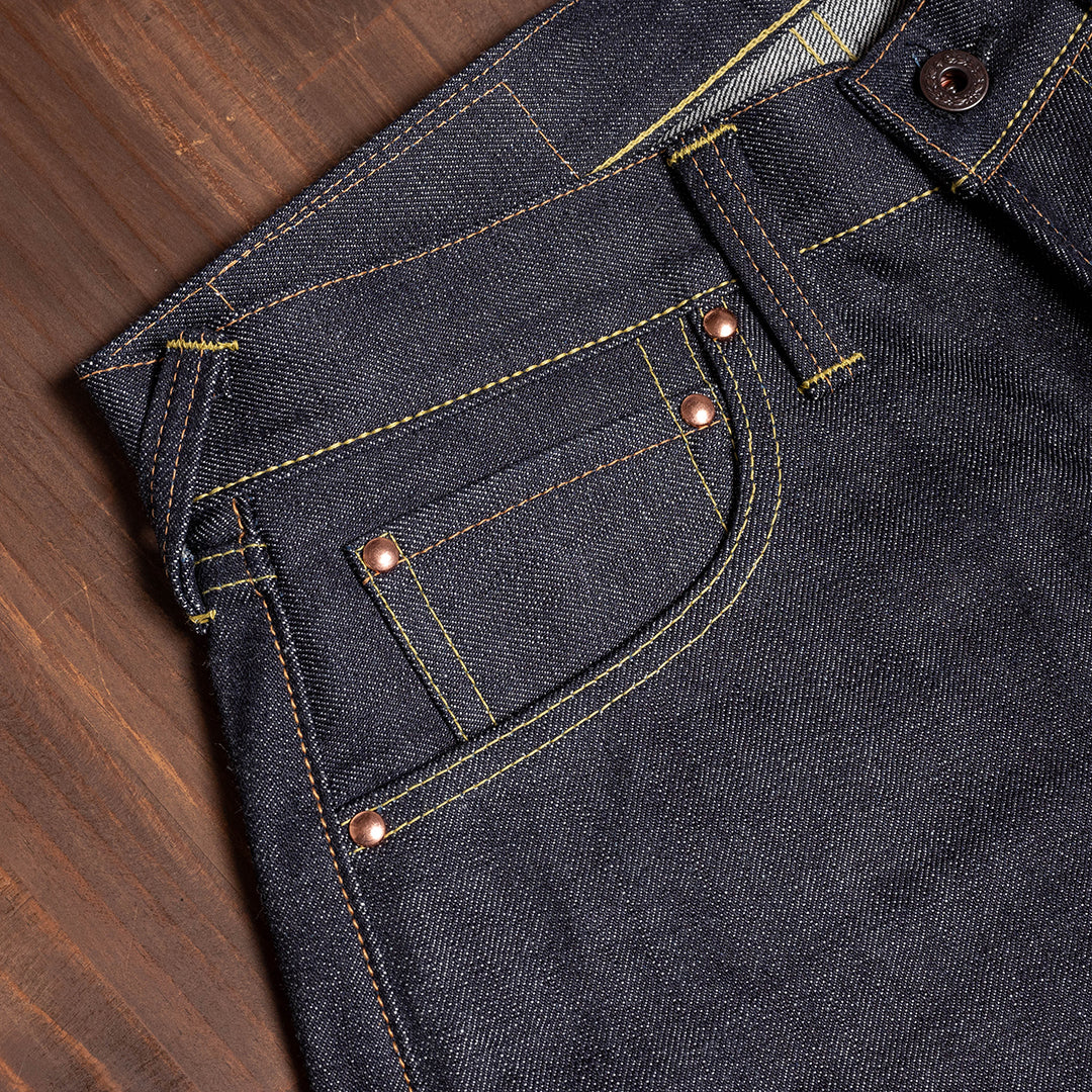 【限定生産】Lot.1991 "Dai-Ginjyo" Classic Straight Fit Jeans with 15.5oz Heavy Wgt Slub Denim (Washed) 【クラシックストレート/大吟醸/15.5oz/ヘビーウェイト/スラブデニム/ワンウォッシュ】