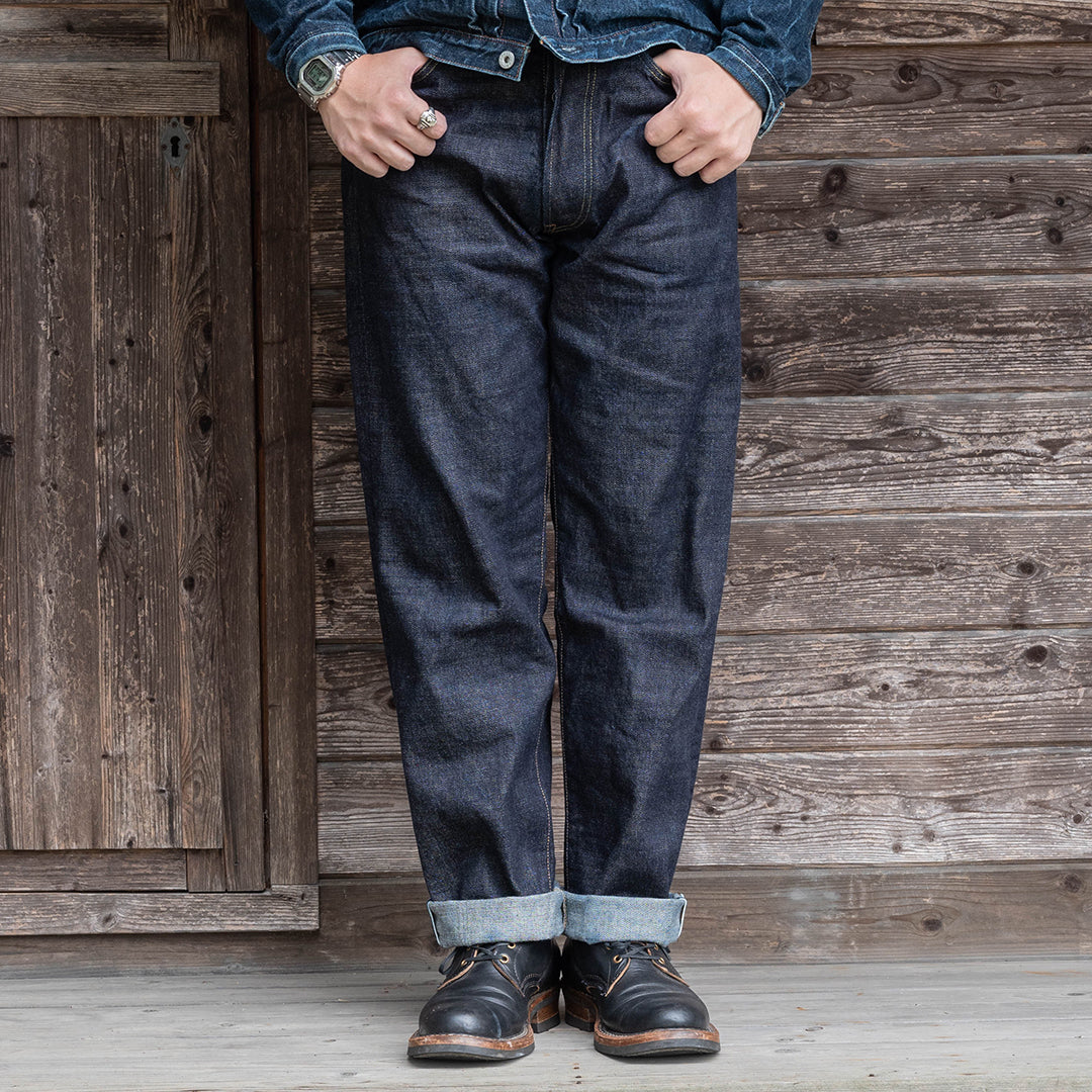 【限定生産】Lot.1991 "Dai-Ginjyo" Classic Straight Fit Jeans with 15.5oz Heavy Wgt Slub Denim (Raw and Rigid) 【クラシックストレート/大吟醸/15ozヘビーウェイト/スラブデニム/ノンウォッシュ】