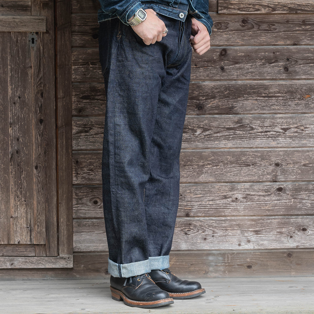 【限定生産】Lot.1991 "Dai-Ginjyo" Classic Straight Fit Jeans with 15.5oz Heavy Wgt Slub Denim (Washed) 【クラシックストレート/大吟醸/15.5oz/ヘビーウェイト/スラブデニム/ワンウォッシュ】