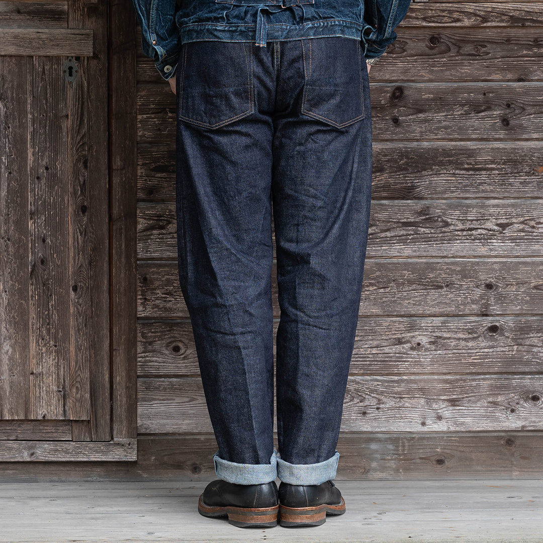 【限定生産】Lot.1991 "Dai-Ginjyo" Classic Straight Fit Jeans with 15.5oz Heavy Wgt Slub Denim (Raw and Rigid) 【クラシックストレート/大吟醸/15ozヘビーウェイト/スラブデニム/ノンウォッシュ】
