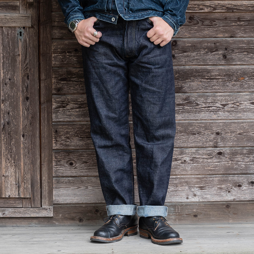 【限定生産】Lot.1991 "Dai-Ginjyo" Classic Straight Fit Jeans with 15.5oz Heavy Wgt Slub Denim (Washed) 【クラシックストレート/大吟醸/15.5oz/ヘビーウェイト/スラブデニム/ワンウォッシュ】
