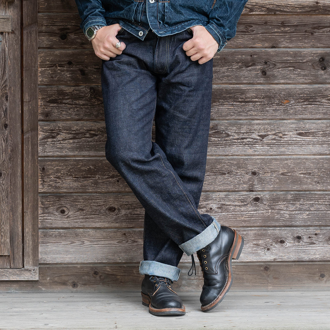 【限定生産】Lot.1991 "Dai-Ginjyo" Classic Straight Fit Jeans with 15.5oz Heavy Wgt Slub Denim (Washed) 【クラシックストレート/大吟醸/15.5oz/ヘビーウェイト/スラブデニム/ワンウォッシュ】