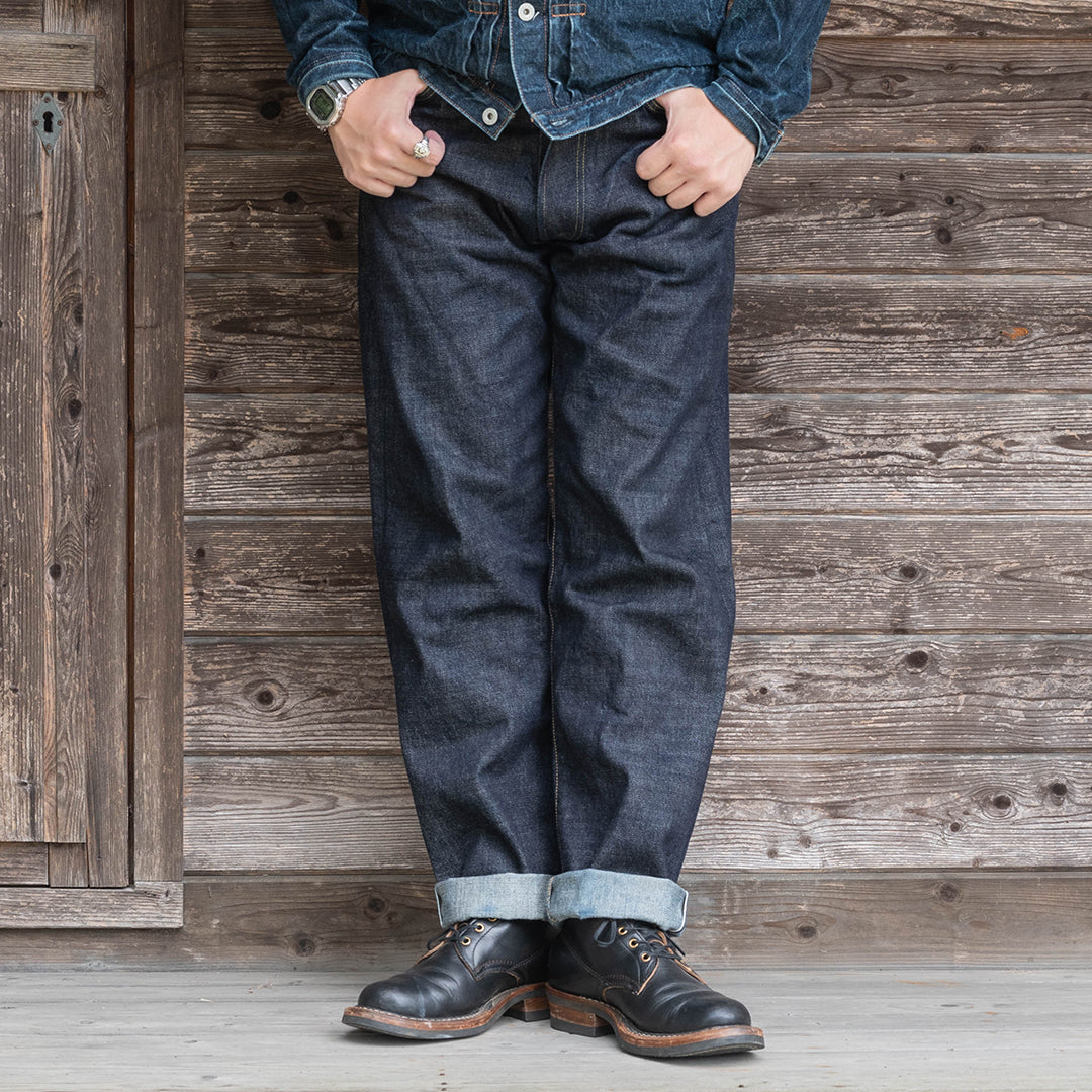【限定生産】Lot.1991 "Dai-Ginjyo" Classic Straight Fit Jeans with 15.5oz Heavy Wgt Slub Denim (Raw and Rigid) 【クラシックストレート/大吟醸/15ozヘビーウェイト/スラブデニム/ノンウォッシュ】