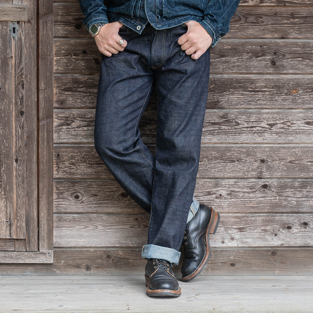 【限定生産】Lot.1991 "Dai-Ginjyo" Classic Straight Fit Jeans with 15.5oz Heavy Wgt Slub Denim (Raw and Rigid) 【クラシックストレート/大吟醸/15ozヘビーウェイト/スラブデニム/ノンウォッシュ】