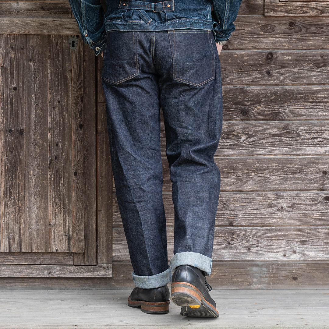 【限定生産】Lot.1991 "Dai-Ginjyo" Classic Straight Fit Jeans with 15.5oz Heavy Wgt Slub Denim (Raw and Rigid) 【クラシックストレート/大吟醸/15ozヘビーウェイト/スラブデニム/ノンウォッシュ】