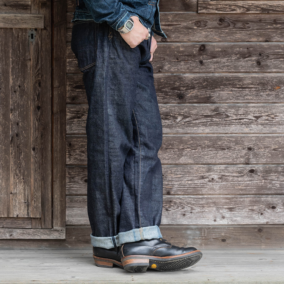 【限定生産】Lot.1991 "Dai-Ginjyo" Classic Straight Fit Jeans with 15.5oz Heavy Wgt Slub Denim (Raw and Rigid) 【クラシックストレート/大吟醸/15ozヘビーウェイト/スラブデニム/ノンウォッシュ】