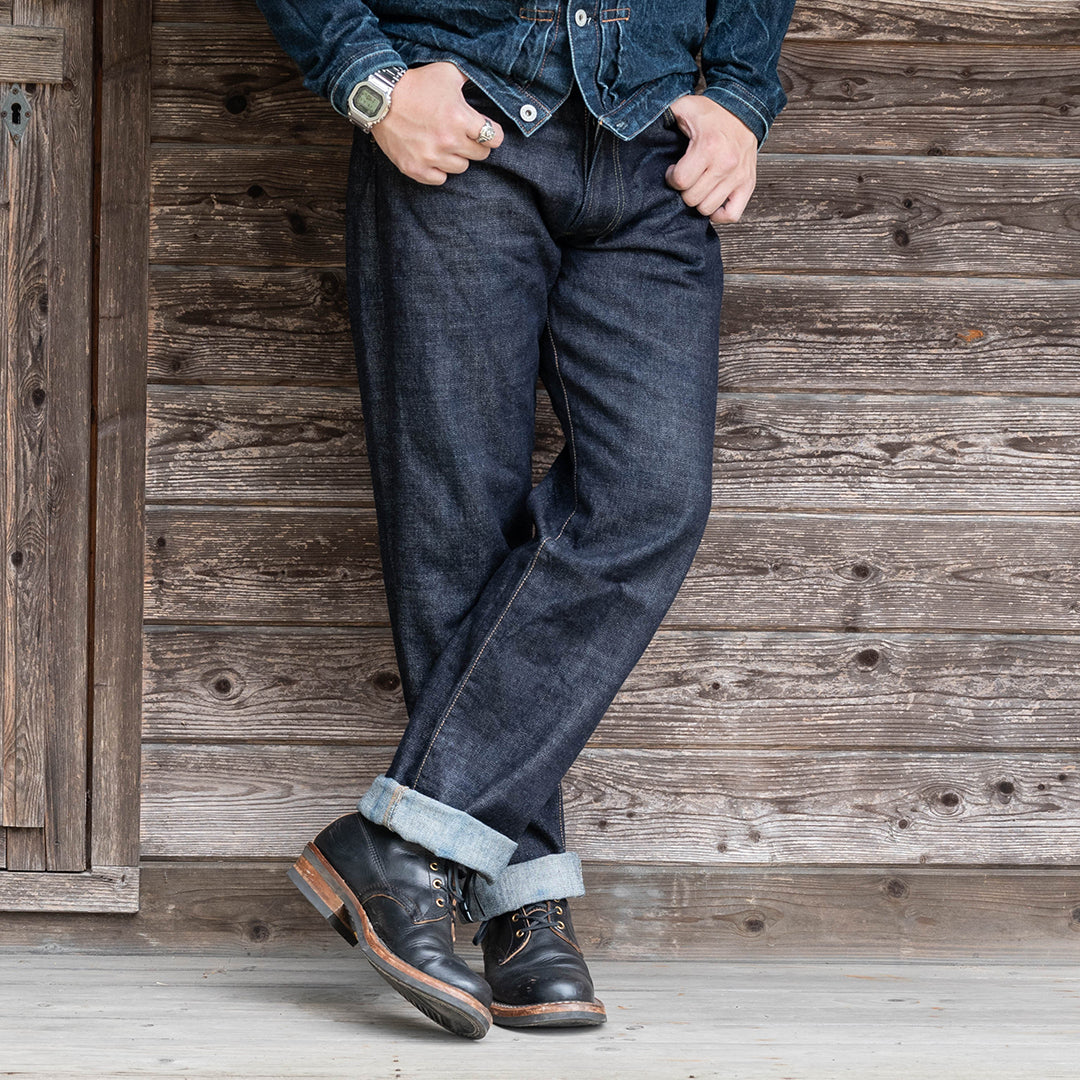 【限定生産】Lot.1991 "Dai-Ginjyo" Classic Straight Fit Jeans with 15.5oz Heavy Wgt Slub Denim (Raw and Rigid) 【クラシックストレート/大吟醸/15ozヘビーウェイト/スラブデニム/ノンウォッシュ】