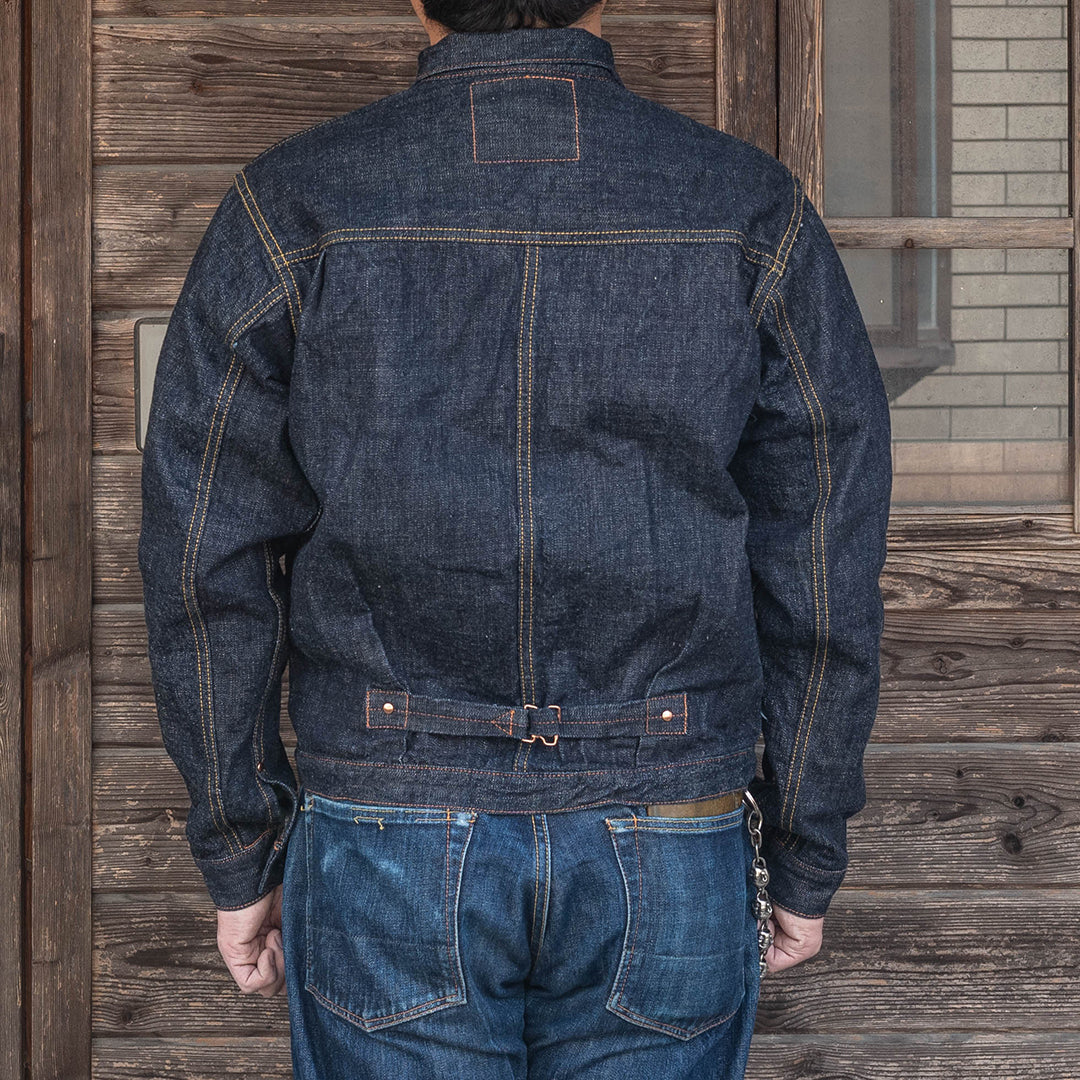 Lot.2505T No.0 Type-WWII Denim Jacket with Artistic Denim