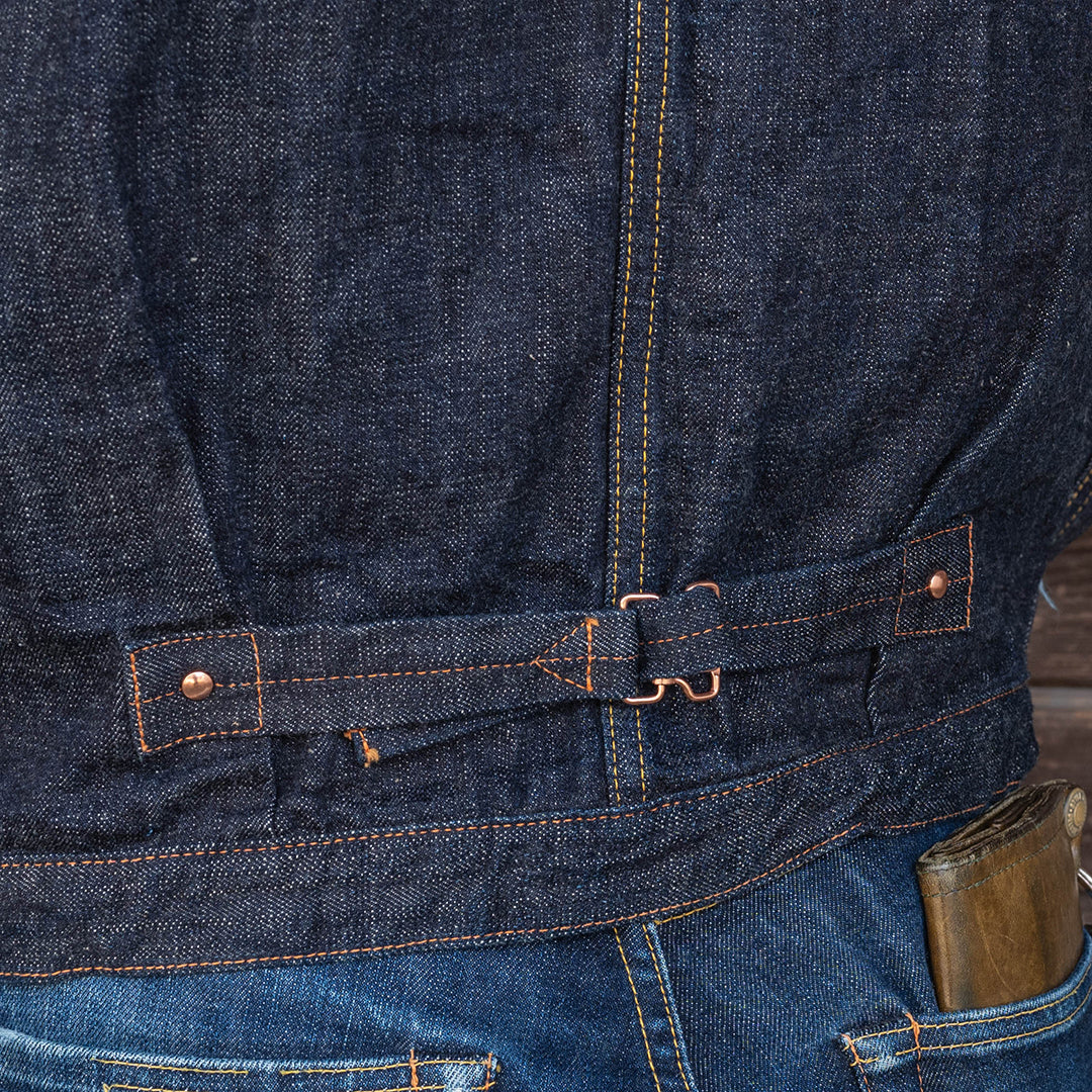 Lot.2505T No.0 Type-WWII Denim Jacket with Artistic Denim