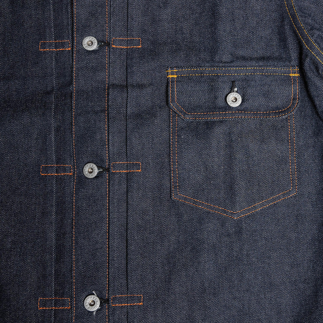Lot.2506T No.1 Type-1 Denim Jacket with Heritage Denim