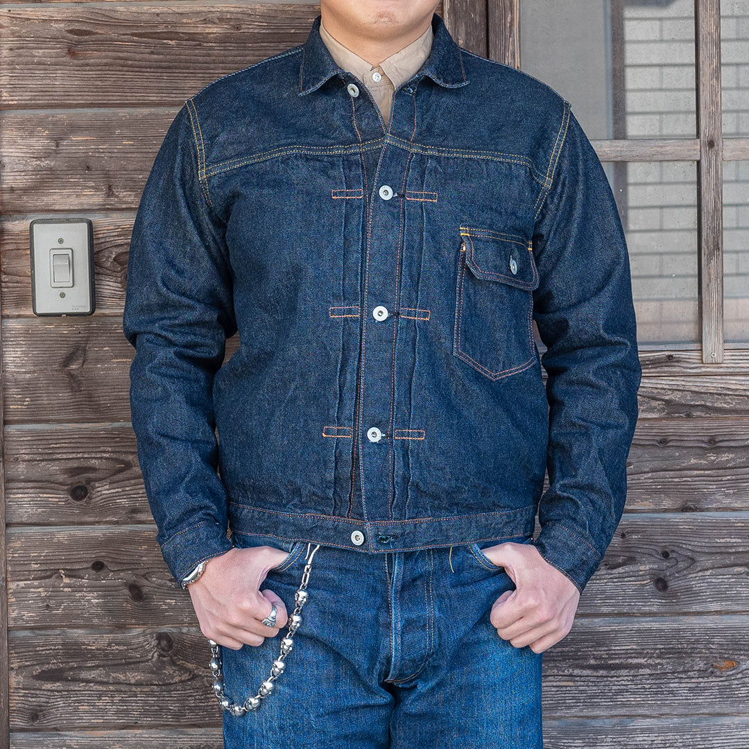 Lot.2506T No.1 Type-1 Denim Jacket with Heritage Denim