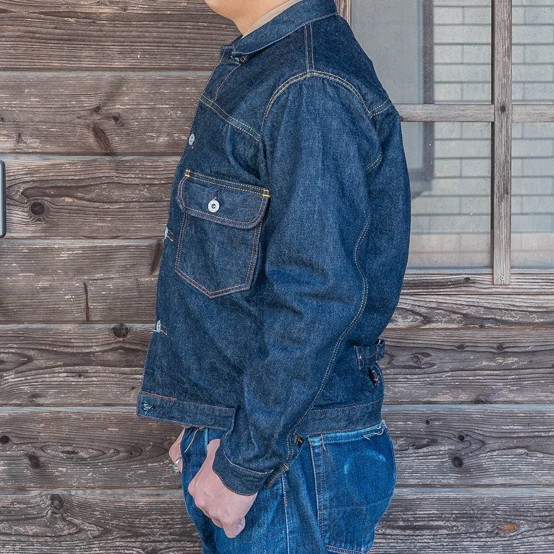 Lot.2506T No.1 Type-1 Denim Jacket with Heritage Denim