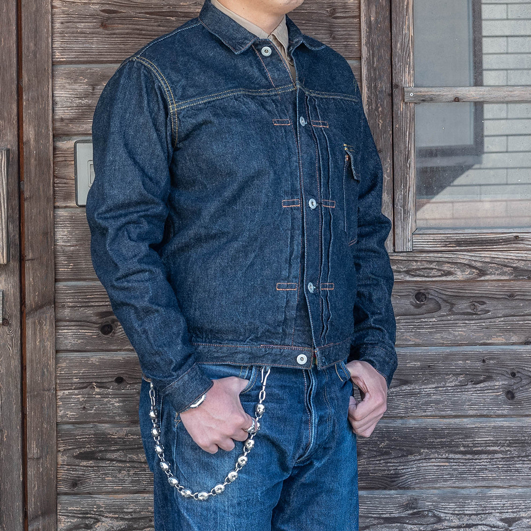 Lot.2506T No.1 Type-1 Denim Jacket with Heritage Denim