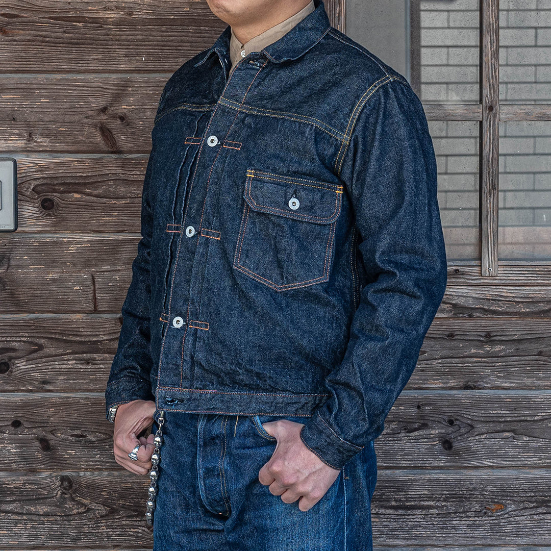 Lot.2506T No.1 Type-1 Denim Jacket with Heritage Denim