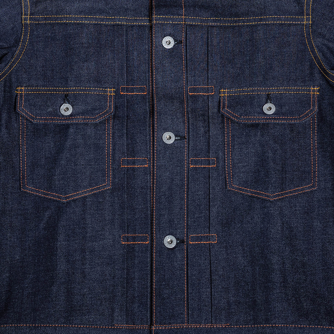 Lot.2507T No.2 Type-2 Denim Jacket with Modern Denim