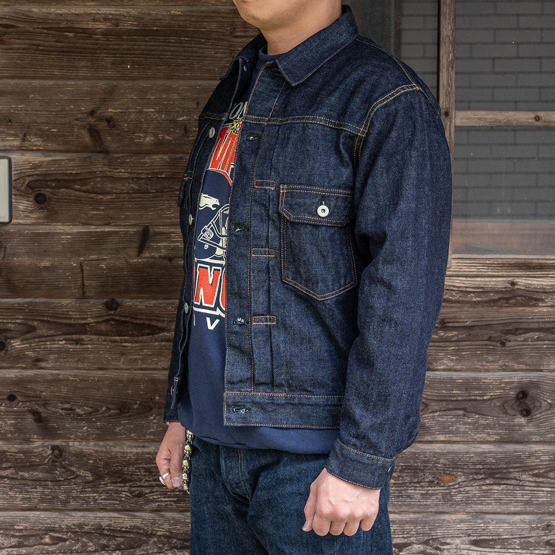 Lot.2507T No.2 Type-2 Denim Jacket with Modern Denim