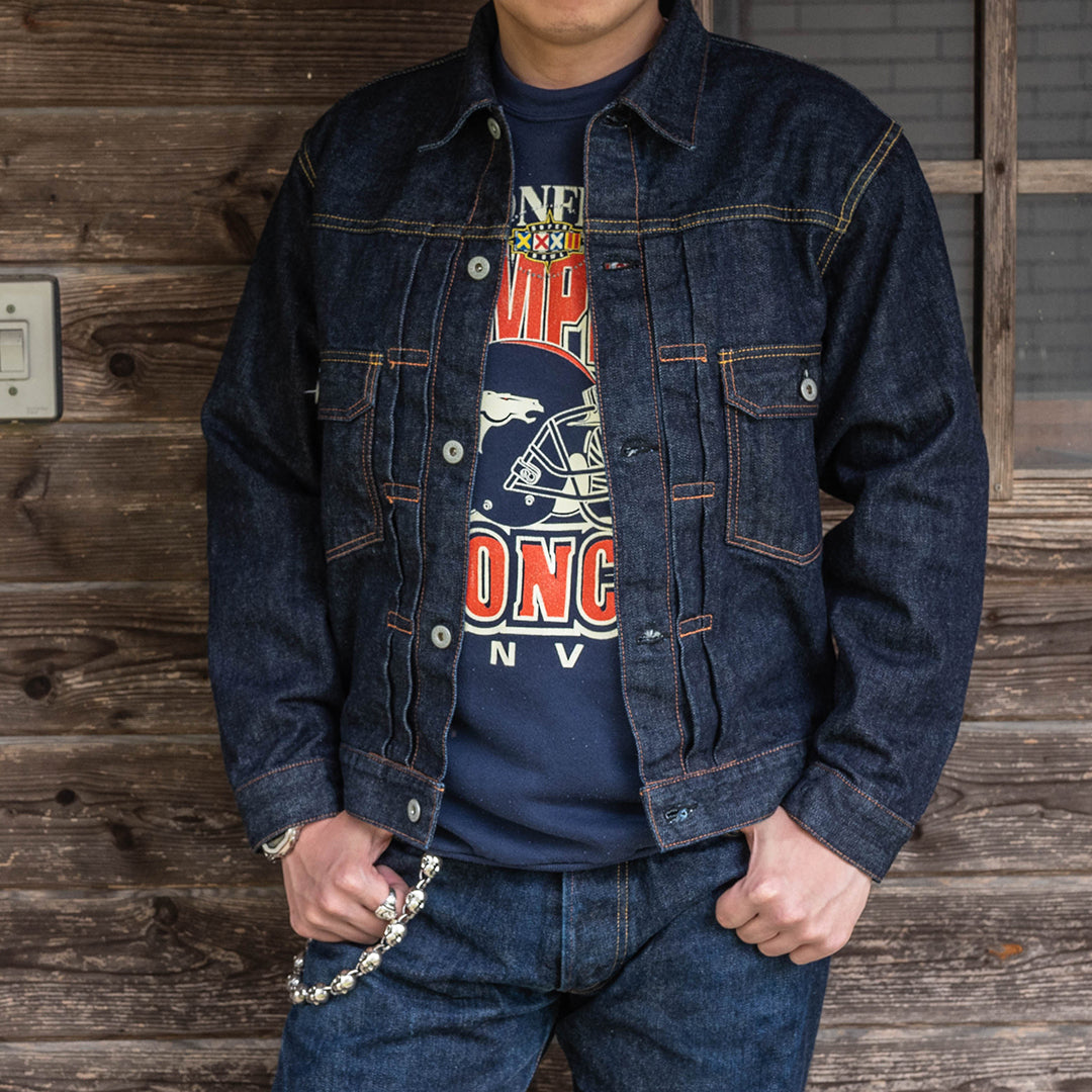 Lot.2507T No.2 Type-2 Denim Jacket with Modern Denim
